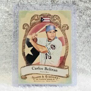 5/$25 Mint 2009 Topps Allen & Ginter's Carlos Beltran MLB Card NP-63!!